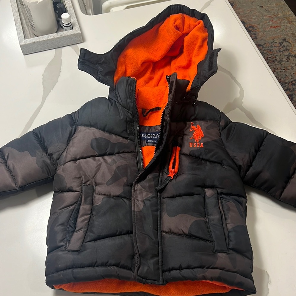 US Polo Assn | puffer coat size 3T